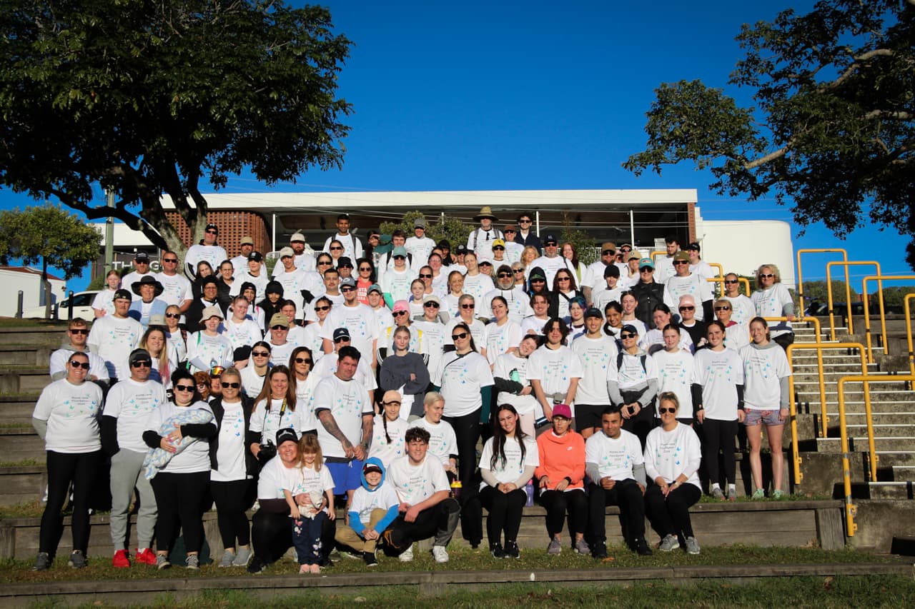 Group photo from Alyssa Jane Walk